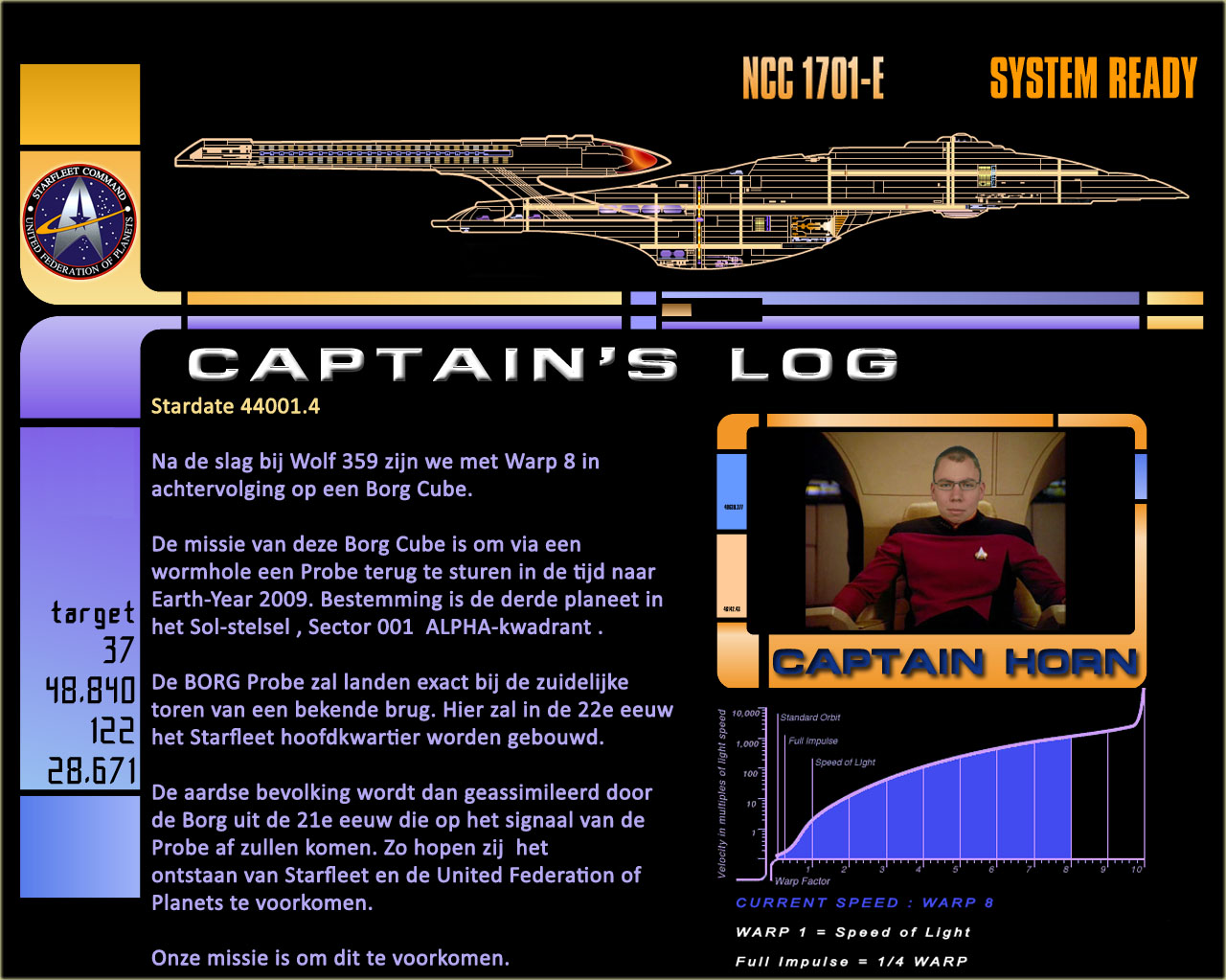 Captains log